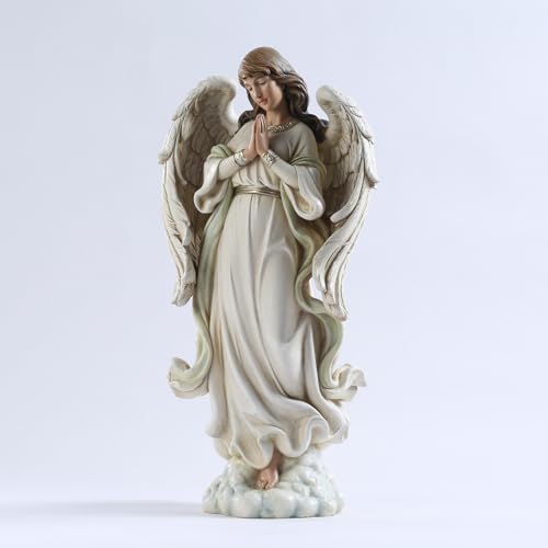 Estatua de Ángel Orante 14 Pulgadas para Decoración Interior miniatura 2