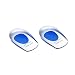 Rpanle Cuscinetti in Gel per Tallone in Silicone, Solette per Talloniere per Sperone Calcaneare e Dolore Alleviare (Dimensione 40-46)