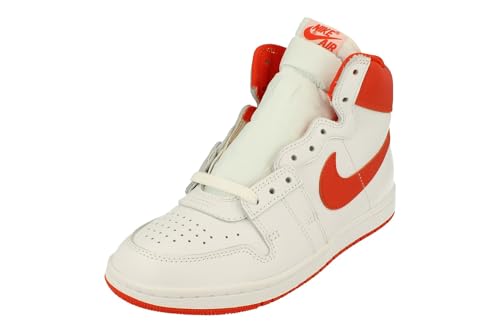 Nike Jordan Air Ship SP Basketball Trainers in White Team Orange 181