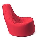 Large Bean Bag Gamer Recliner Outdoor and Indoor Adult Gaming Red - Beanbag Seat Chair (Water and Weather Resistant) - Image 4