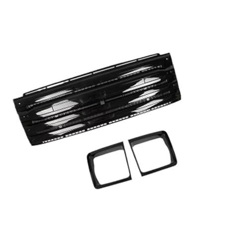 Calandre course avant pour Haval H9 2024-2025 : grille extérieure noire en maille auto