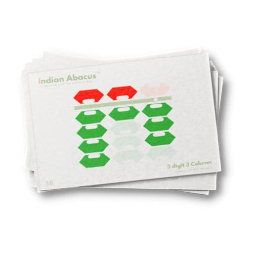 Image of Abacus Flash Cards for Kids- 150+ Cards - 300+ Sides - Learn Numbers, Counting and Improve Retention & Recall Skills for All Ages - Fun Learning and Educational Flashcards