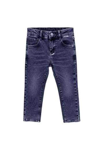 Image of A.T.U.N. (ALL THINGS UBER NICE) Boys Cotton Stretchable Straight Fit Denim Jeans | Soft Washed Mid Rise Comfort Jeans for Everyday Wear | Durable Stylish Casual Bottom Wear