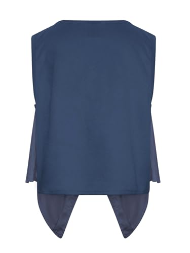 Hedmy Girls Boys Cowgirl Cowboy Role Play Clothes Kids Sleeveless Irregular Vest4