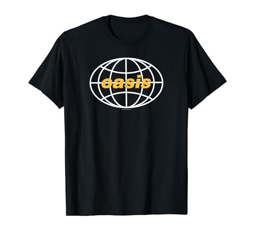 Image of Oasis Amazon Exclusive All Around The World 1997 Black T-Shirt, Men, Black, Large