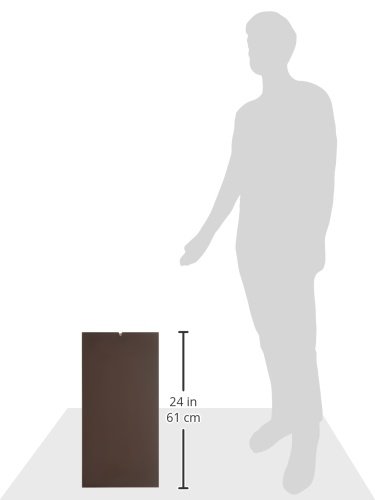 Diagram der viser målene på Yamato Noppo papirkurven, med en højde på 61 cm.