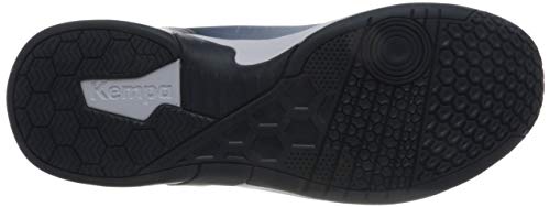 Kempa Men\'s Handball Shoes, Multicolour Weiß Marine 02, 8.5 - Thumbnail 4