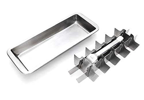 Bandeja para cubitos de acero inoxidable Onyx miniatura 2