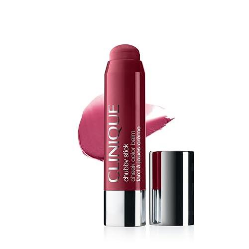Clinique Chubby Cream Blush Stick Cheek Colour Balm | Blush For Cheeks | Long Lasting + Buildable | Create A Healthy Looking Glow | Perfect For Travel Plumped Up Peony