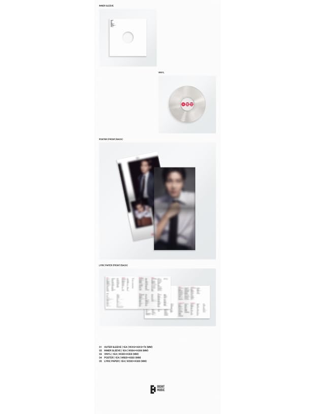 B.T.S ARIRANG [Standard Vinyl Ver.] The 5th Album (j-hope Cream