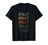 Love Heart Dilly Tee Grunge Vintage Style Black Dilly T-Shirt