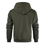 Leidowei Men's Camo Outfitter Fleece Hoodie Pullover Long Sleeve Casual Sweatshirt with Pocket - Image 3