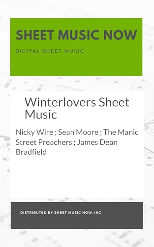 Winterlovers Sheet Music (English Edition)