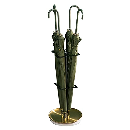 Support de rangement pour parapluies avec socle de récupération d'eau
