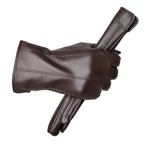Gants chauds en cuir d'hiver pour ne plus avoir froid aux mains