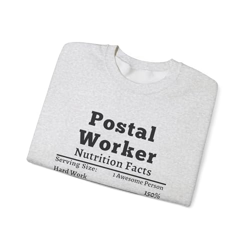 Postal Worker Sweatshirt Unisex Crewneck Great Gift for Mail Carriers Cozy Workwear3