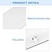 Home and Garden Parts 6 x 30 Inches Aluminum Door Kick Plate for Exterior Front Doors Silver #CN/251024/10103