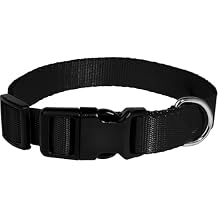 Replacement Collar Compatible with Pet Safe, Mini Educator, Patpet, Sportdog, Garmin, Dogtra, Bousnic, Petspy, Invisible Fence Systems Black