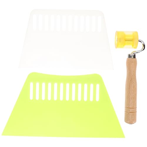 VILLCASE Kit De Herramientas Para Empapelar Raspador De Papel Tapiz Rodillo Para Costuras Herramienta De Costura De Hogar Para Empapelado De Paredes y Acabado