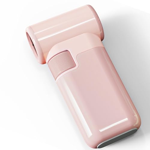 DUOMIY Handheld Turbo Fan, 36000RPM High-Power Motor, 100 Speeds, Pink