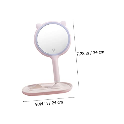 Miroir LED portable de coiffeuse bureau de beauté pratique