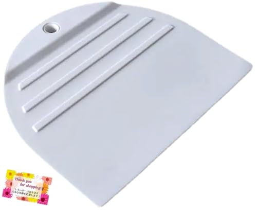 【調理作業ラクラク】 万能タイプのスクレーパー 大判で使いやすい カットした野菜や豆腐の移動 まな板の水切り 鍋やフライパンの汚れ落としに (1)