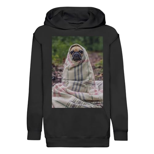 Sweat à capuche enfant carlin mignon imprimé petit chien - Fabulous Hoodie Premium