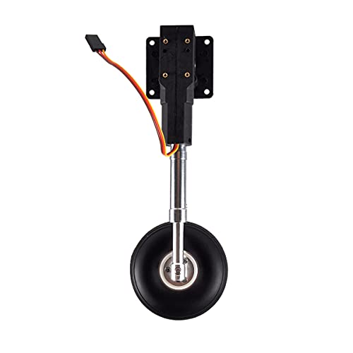 RC Electric Retract Whith Wheels Set Servoless for RC Plane 40-60 Class Flight Weight: 4-6kg 1Set