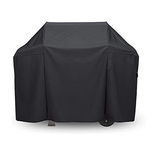 Denmay 7130 Housse de Protection pour Barbecue Weber Genesis II 3 brûleurs Genesis 300 Series Grill 147 cm Housse de Grille imperméable résistante aux intempéries et résistante aux intempéries Cover