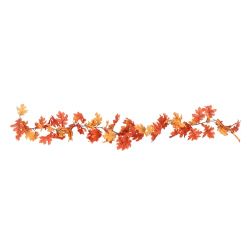 Guirlande de feuilles d'érable artificielle décoration haut de gamme