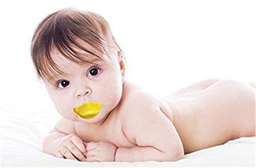 Laimala® Cute Duck Baby Pacifier Novelty Toddler Nipple Funny Soothers Baby Toy Gift #TOP1