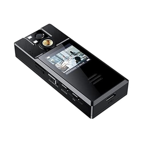 Caméra d'action 1080P anti-secousse avec clip 360° pour vidéos sans tremblement