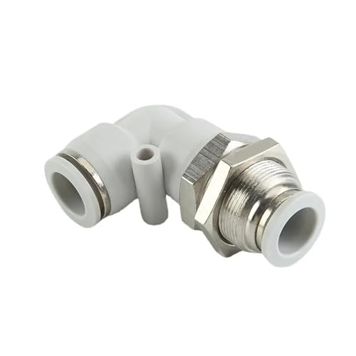 Conector de manguera neumática PLM con acople rápido pasatapas estanco 4
