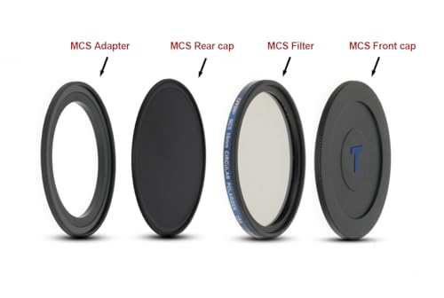 Image of Tiffen 82MM Variable ND Filter MCS- Magnetic Control System| Ultra Slim 82mm vnd Filter |1.5 to 10-Stop| Light Control | Film and Digital /Video /Photography | Tiffen 82mm Mcs Magnetic Vnd, Colorcore Multi-Coated Glass, Includes Magnetic Adapter and Protector Caps