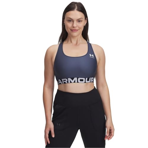 Under Armour HG Mid Branded Reggiseno sportivo da donna