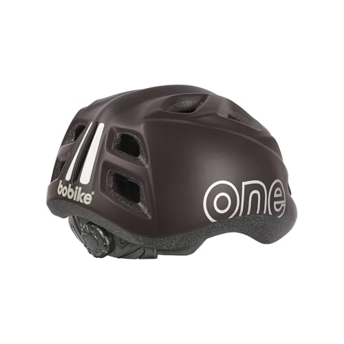 Casco One Plus Bicicleta para niños BOBIKE ajustable marrón café 2