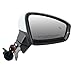 Right Passenger Side Mirror Compatible with Volkswagen Tiguan 2018 2019 2020 2021 2022 2023 2024 2025 Electric Heated with Turn Signal with Blind Spot 6+2 Pins (White)