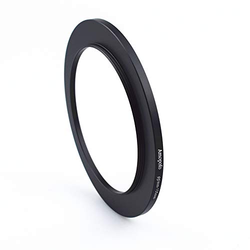 Image of 95mm to 105mm Camera Filter Ring /95mm to 105mm Step-Up Ring Filter Adapter for 105mm UV, ND, CPL Filter,Metal Step-Up Ring
