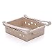 PiniceCore Cuisine Rack Shel Abs Diapo Support De Rangement Organisateur Réglable Réfrigérateur Plateau Porte-tiroir Organisateur
