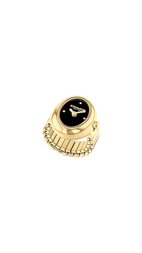 Coach Sammy Womens 2H Quartz Ring Watch - Jewelry-Inspired Design with Stretch Band Fits Multiple Sizes -Gift for Her 18mm