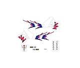 kit deco yz 125 red bull Le kit autocollants comprend : paire réservoir, paire ouïes de radiateur, paire boîte à air, paire protections de fourche, paire bras oscillant, garde-boue avant et garde-boue arrière. Les différentes pièces qui composent le kit ne peuvent pas être vendues séparément. Les autocollants réservoir ont des trous pour permettre aux gaz d'essence de s'échapper. En cas de réservoirs usés, cela n'est pas toujours suffisant pour ne pas provoquer de légers décollements. photo non contractuelle KIT DECO T