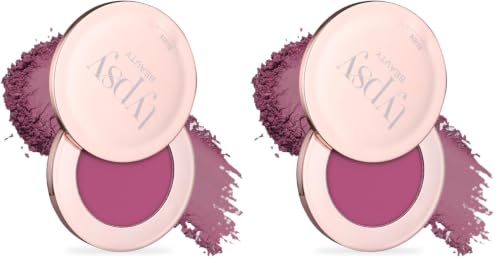 Image of Typsy Beauty Ph-antastic Color Adjusting Blush|PlumPie 01|Flawless Finish|Featherlight|Long Lasting|4g (Pack of 2)