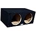 King Boxes D12DSV 12 inch Dual Speaker Box