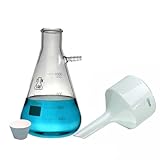 Buchner Funnel Filter Flask Set with 100mm Funnel and 1000ml Vacuum Flask Which Used in Lab