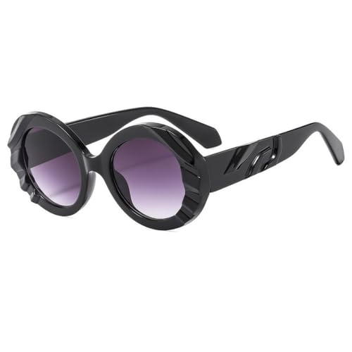 Lunettes de soleil rondes vintage motif léopard protection UV400 pour hommes et femmes