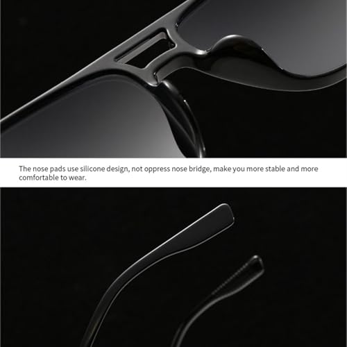 Lunettes de soleil rétro double pont pour protéger vos yeux du soleil - 2