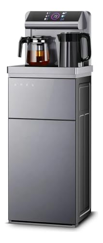 Opiniones de Dispensador de Agua Electrico los mejores 10. 50 Dispensador Eléctrico De Agua Caliente Y Fresca 2 en 1, Función De Maquina De Té. Garrafón oculto. Panel Touch De Vidrio Templado. Control Remoto. Almacenamiento Inferior....