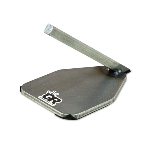 Grind Right Portable Square Pole Jam Fingerboard Rail Raw