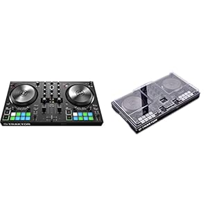 Native Instruments Traktor Kontrol S2 MK3 2-Kanal DJ Controller, 16 Pads, integrierte Soundkarte, Traktor Pro 3…