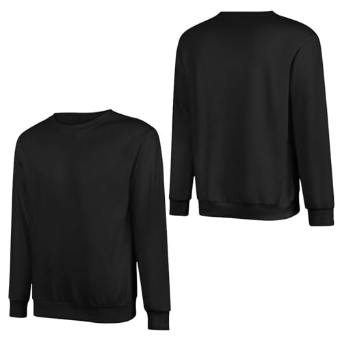 Custom Crewneck Sweatshirt for Men Design Your Own Image Text Personalized Cotton Pullover Hoodies Front Print4